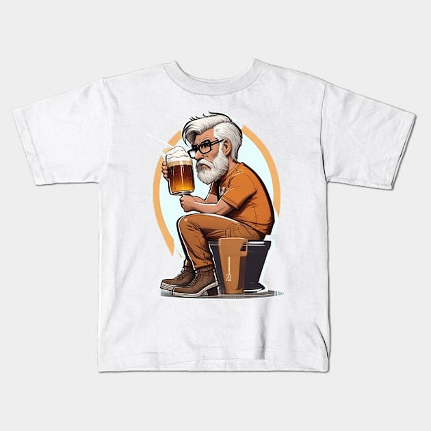 Oktoberfest Beer Festival Kids T-Shirt by AySelin